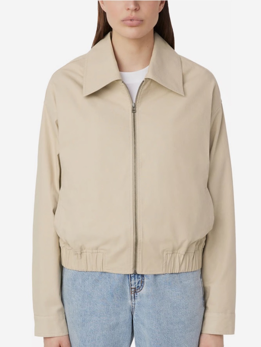 Frank and Oak Zip Up Bomber Jacket - Picture 3 of 4
